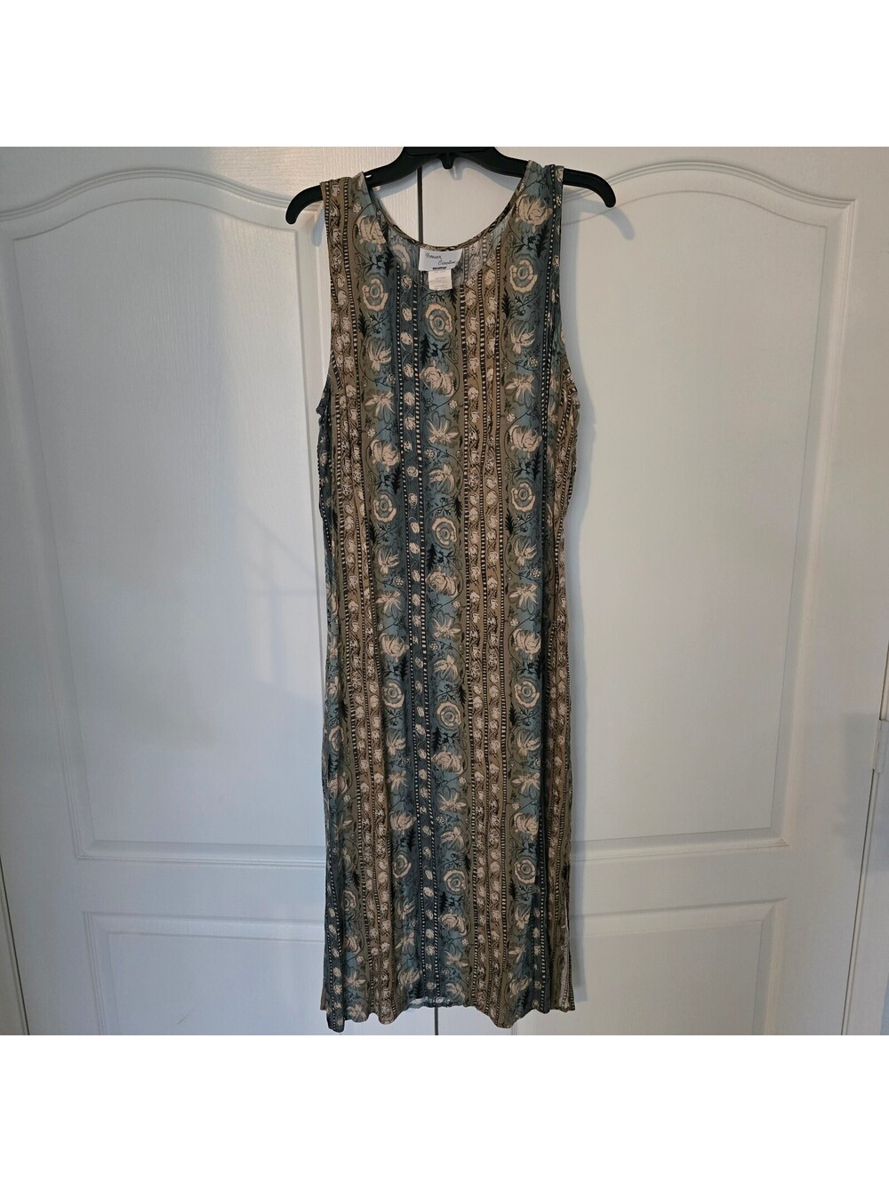 Forever Caroline Sleeveless Printed Maxi Dress